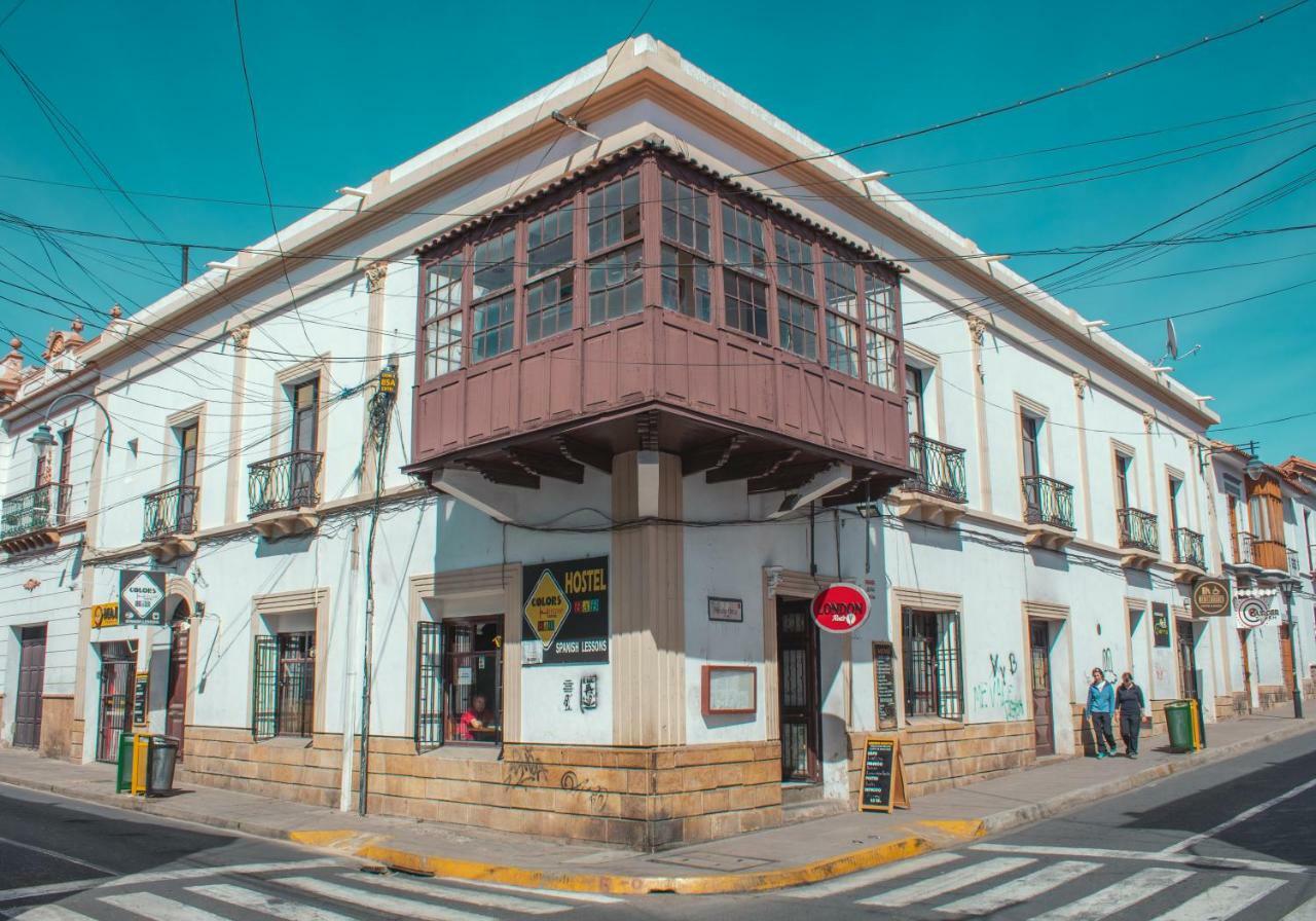 Colors House Hostel Sucre Buitenkant foto